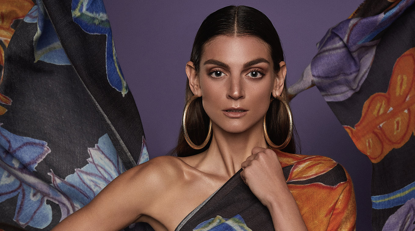 Lalela Scarf Hero brand image Positive Luxury