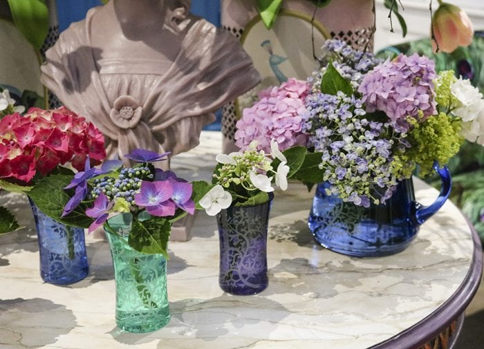 Rachel Bates adds crystalware to her Corali collection