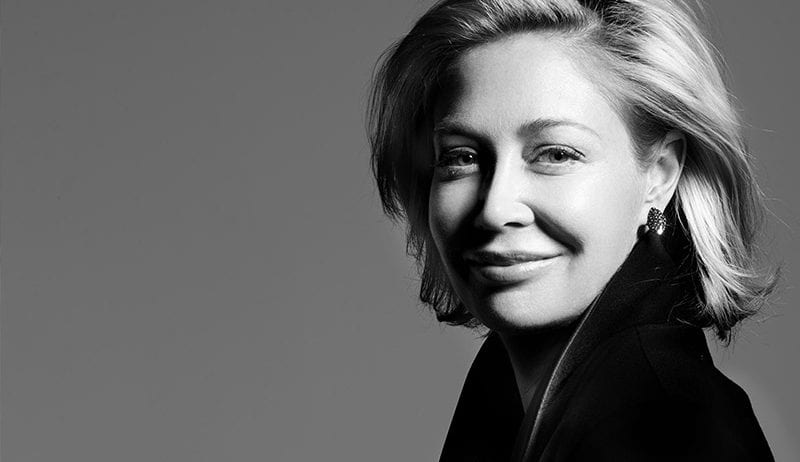 Nadja Swarovski wins the Business Leader of the Year Award at the Positive Luxury Awards