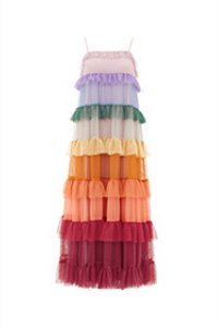 CHAKRA RUFFLE SUN DRESS