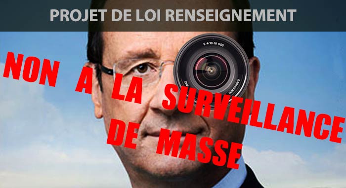   NON à la surveillance de masse ! dans France photoshophollandeSITE