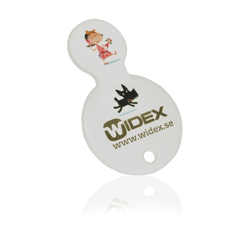 Kundvagnsmynt Enterprise 1 EUR / 10 DKK | vit