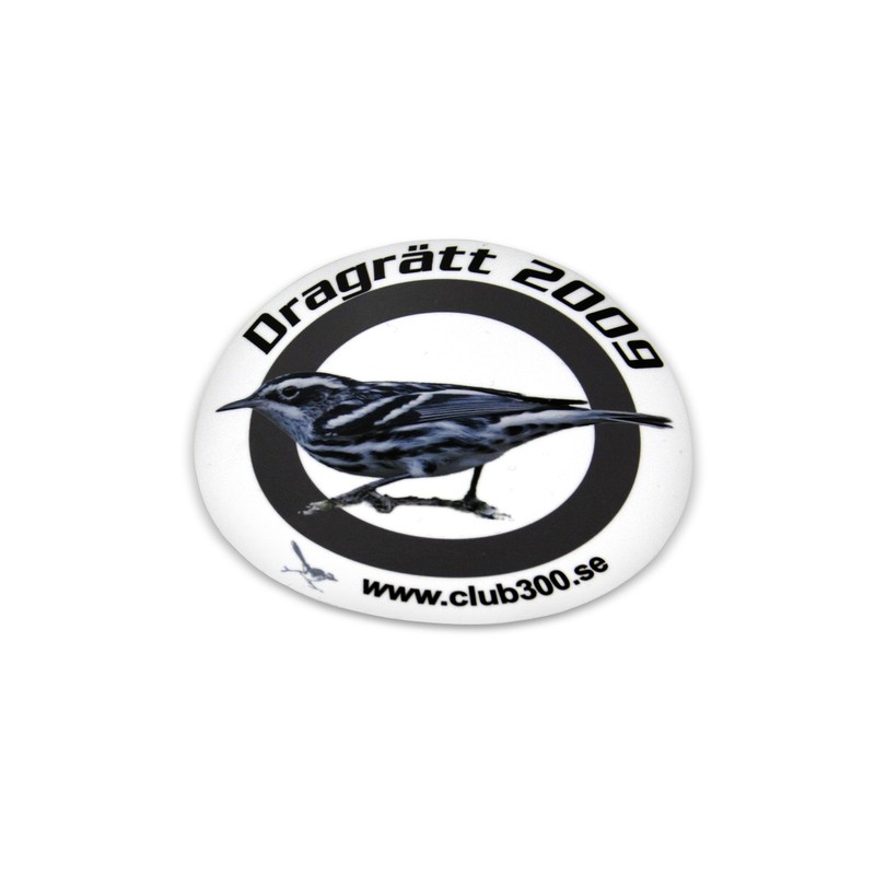 Dekal egen form - <200 cm2 | vit