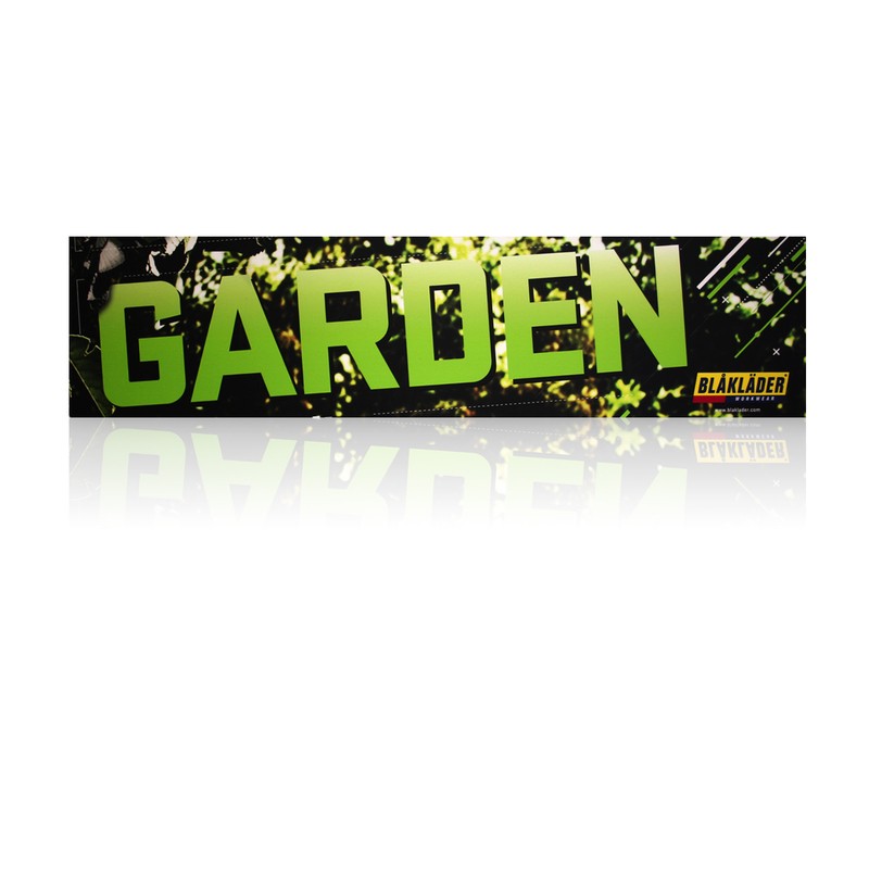 Skylt egen form - <1000 cm2 | vit