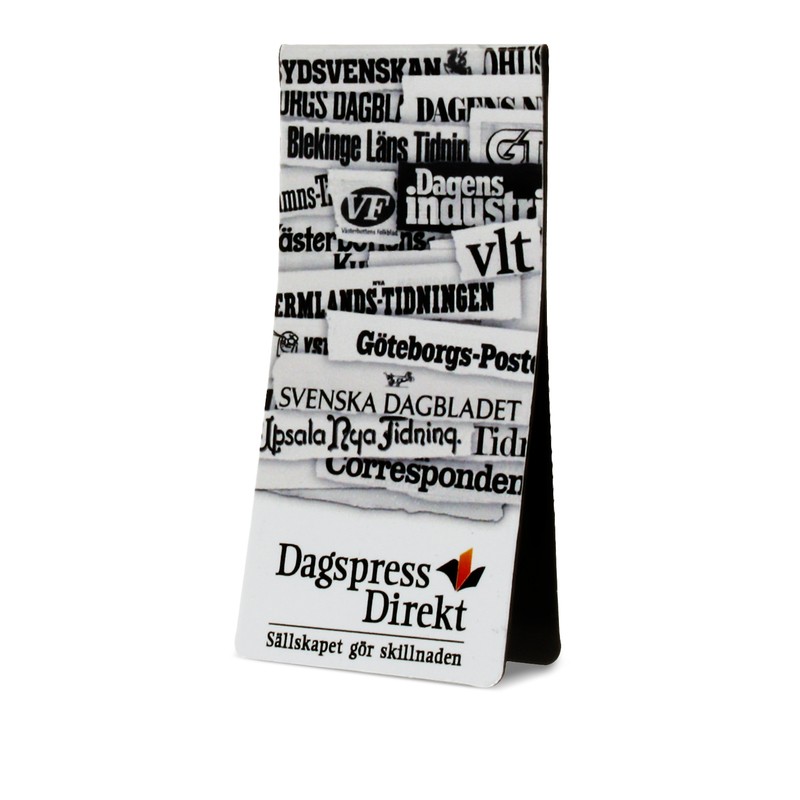 Magnetbokmärke - <100 cm2 | vit