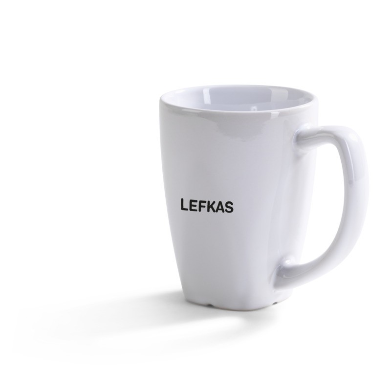 Stengodsmugg Lefkas 27 cl | vit