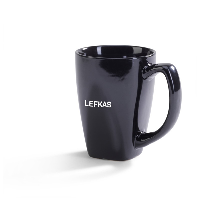 Stengodsmugg Lefkas 27 cl | svart