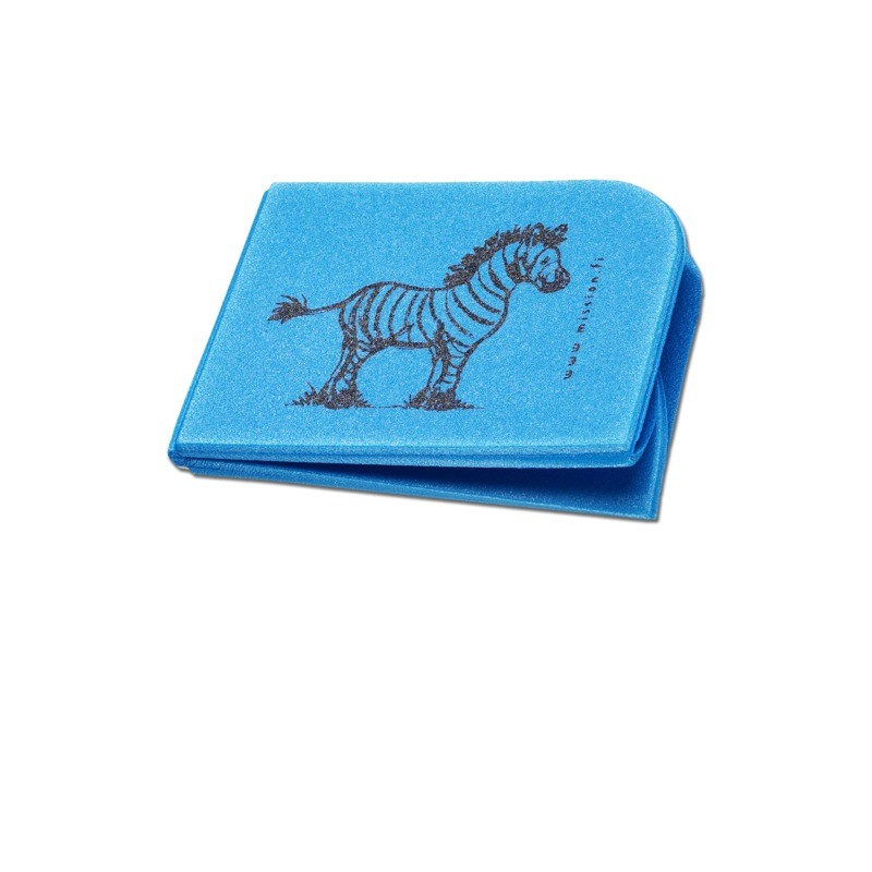 Sittunderlag vikbar 390x290x5 mm | ljusblå