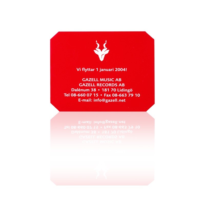 Isskrapa 120x100 mm | röd