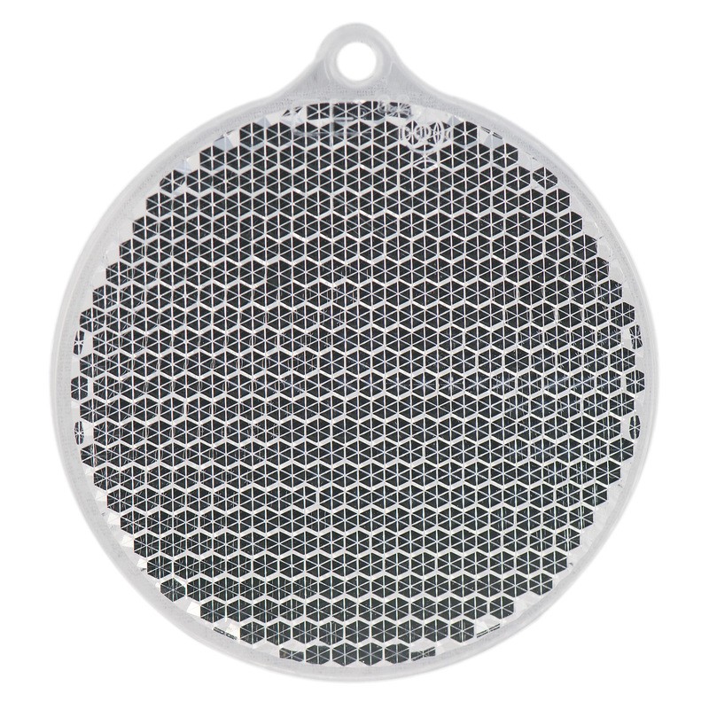 Reflexbricka Rund  Ø 55 mm | glasklar