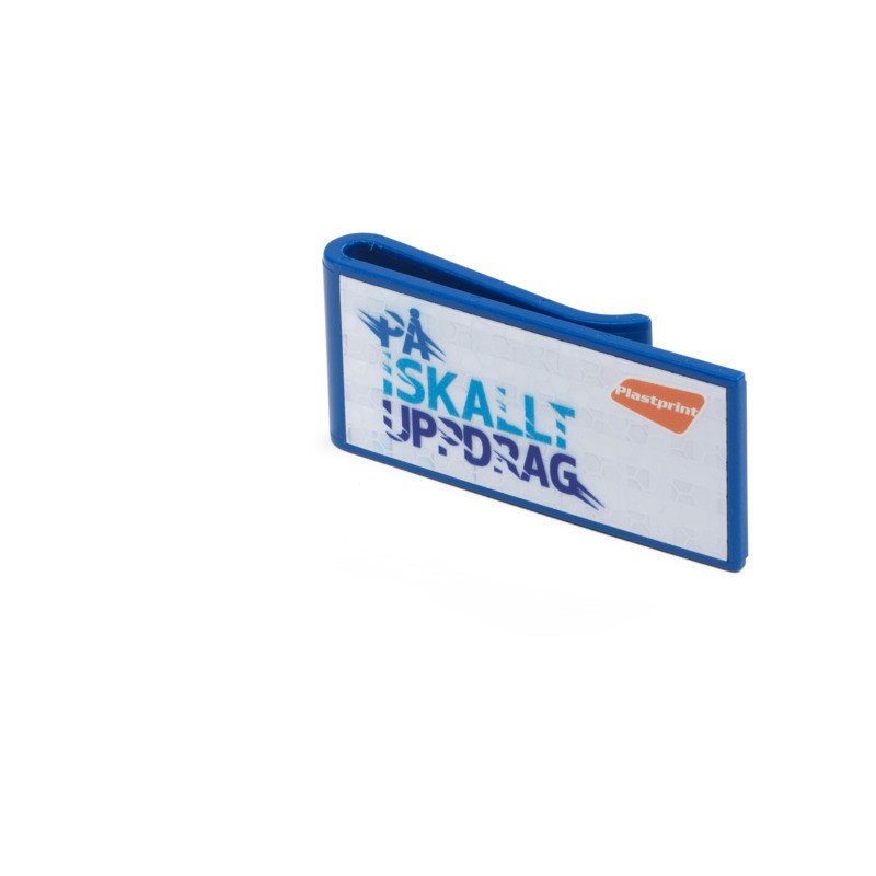 Reflexclips 79x33 mm | blå