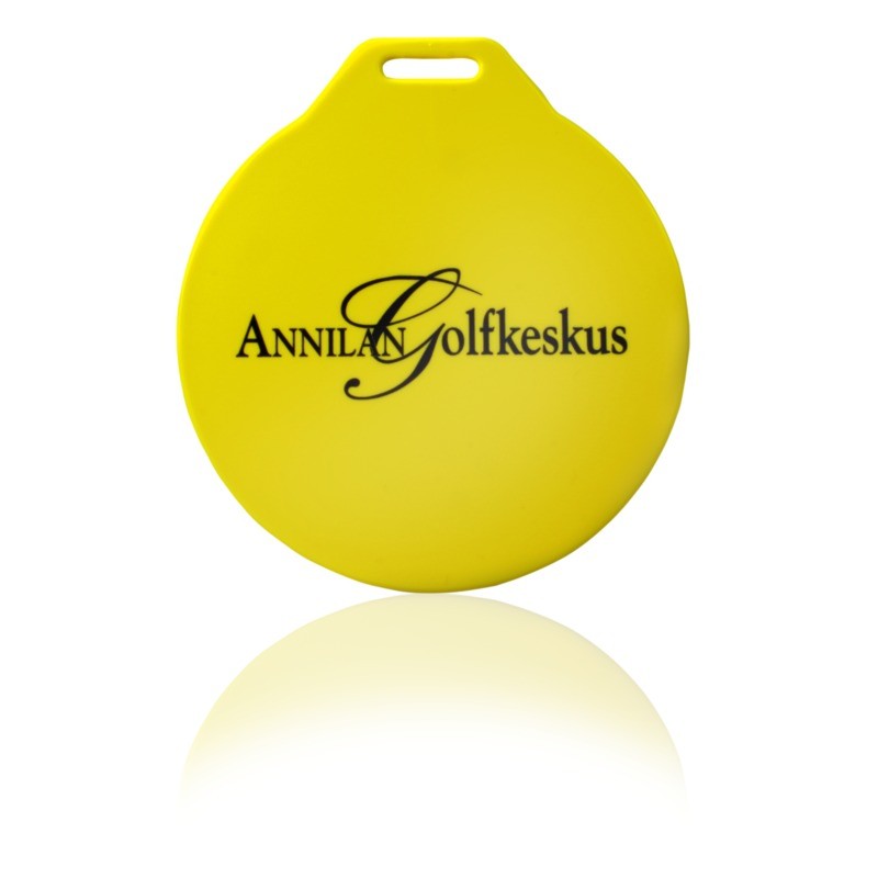 Bagbricka rund Ø 100 mm | gul