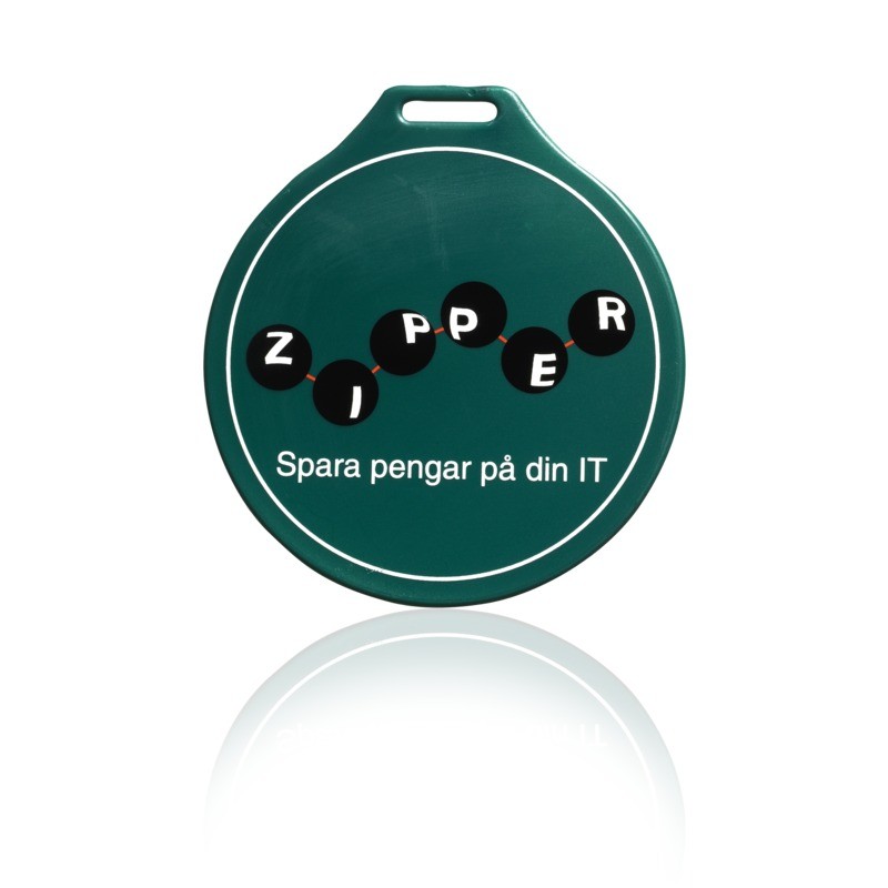 Bagbricka rund Ø 100 mm | grön