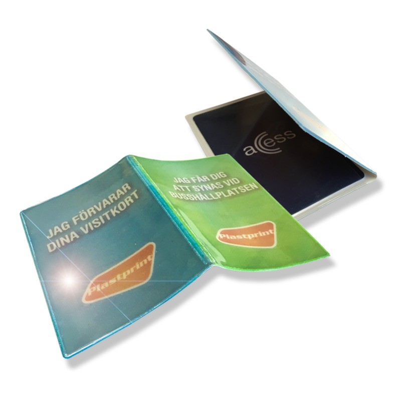 Busskortsfodral dubbel | vit