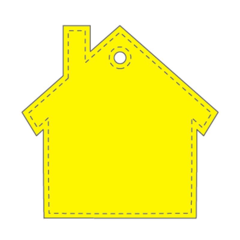 Hanger Hus 51x50 mm | flourgul