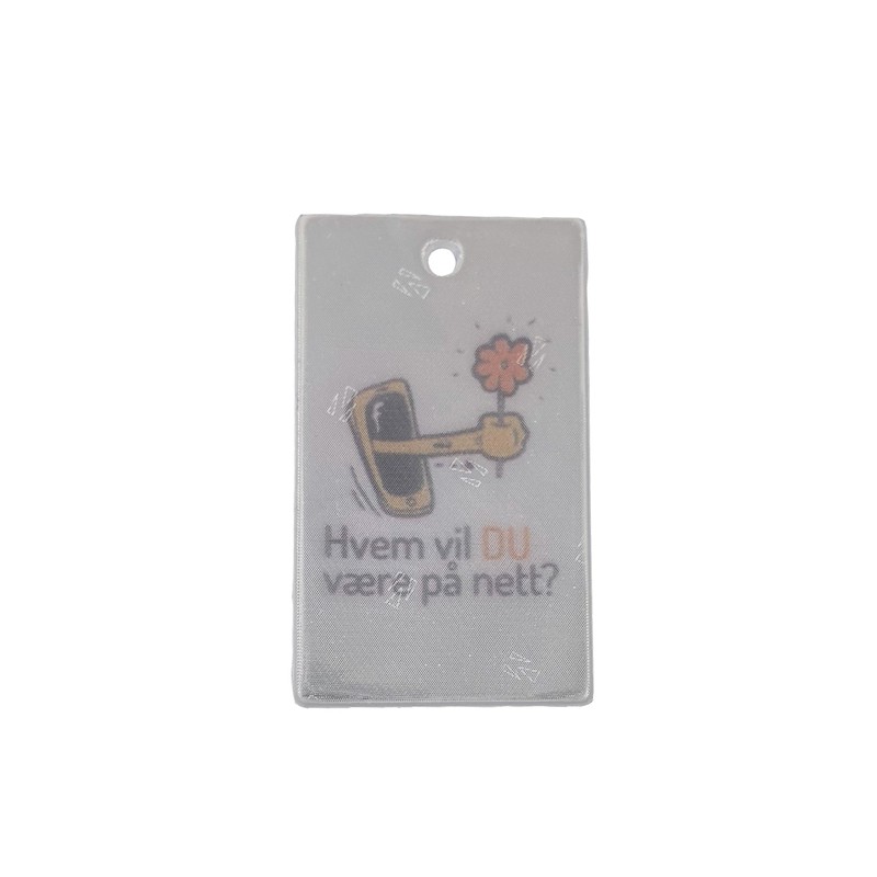 Hanger Rektangel 33x57 mm | vit