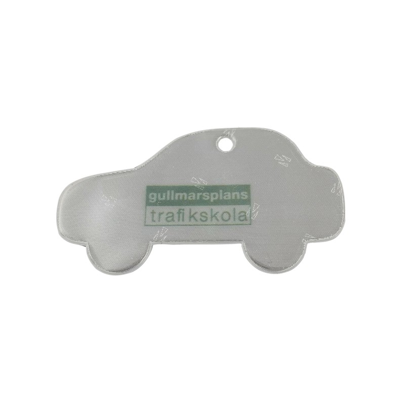 Hanger Bil 71x39 mm | vit