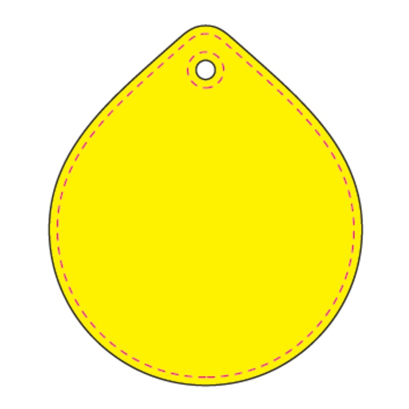 Hanger Droppe #2 48x55 mm | flourgul