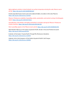 Sea surface temperature data reconstructed by unsaturated alkenone index since 4 Ma