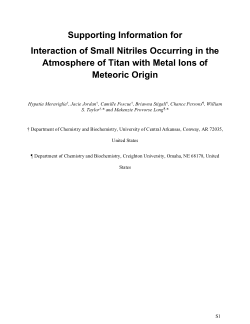 Interaction of
Small Nitriles Occurring in the Atmosphere
of Titan with Metal Ions of Meteoric Origin