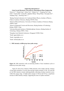 Giant Second Harmonic Generation by Photoinduced Phase
Engineering