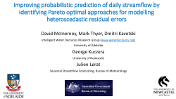 Improving Probabilistic Streamflow Predictions