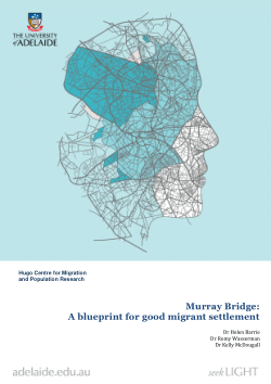 Murray Bridge: A Blueprint for Good Migrant Settlement