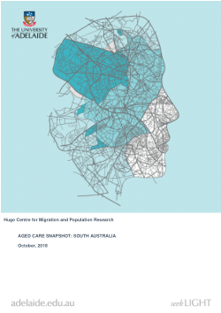 Aged Care Snapshot: South Australia