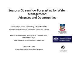 Seasonal Streamflow Forecasting for Water Management: Advances and Opportunities