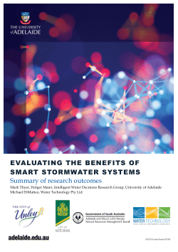 Evaluating the Benefits of Smart Stormwater Systems: Unley Case Study