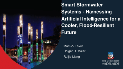 Smart Stormwater Systems - Harnessing Artificial Intelligence for a Cooler, Flood-Resilient Future<strong> </strong>