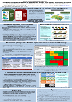 Virtual Hydrological Laboratories: Developing the next generation of conceptual models to support decision-making under change