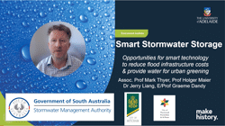 Smart Stormwater Systems (Video Presentation): Opportunities to reduce flood infrastructure costs and provide water for urban greening