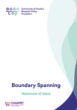 Boundary Spanning Statement of Value