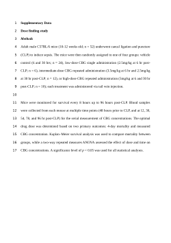 Supplementary methods and data for Harnessing a native corticosteroid-binding globulin to treat life -threatening septic shock