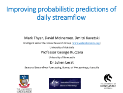 Improving probabilistic prediction of daily streamflow