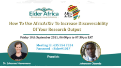 How To Use AfricArXiv To Increase Discoverability Of Your Research Output