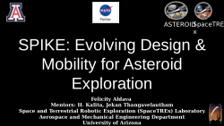 SPIKE: Evolving Design & Mobility for Asteroid Exploration