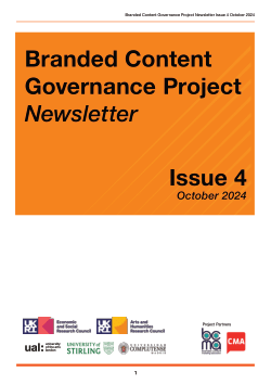 BCG Project Newsletter Issue 4 (October 2024)