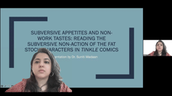 Subversive Appetites and Non-Work Tastes: Reading the Subversive Non-action of the Fat Stock Characters in Tinkle Comics
