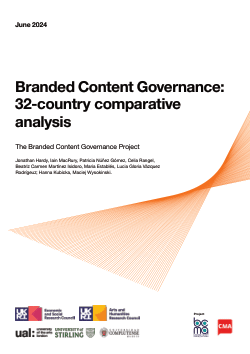 Branded Content Governance: 32-country comparative analysis