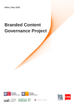32-Country Report on Branded Content Governance (Branded Content Governance Project, June 2024)