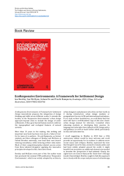 EcoResponsive Environments