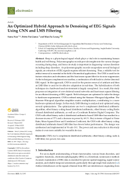 An Optimized Hybrid Approach to Denoising of EEG Signals Using CNN and LMS Filtering