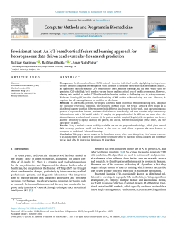 Precision at heart: an IoT-based vertical federated learning approach for heterogeneous data-driven cardiovascular disease risk prediction