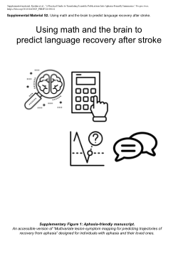 Practical guide for aphasia-friendly summaries (Kasdan et al., 2025)