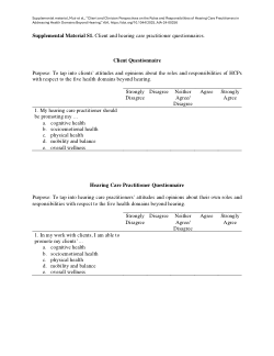 Addressing health domains beyond hearing (Muir et al., 2025)