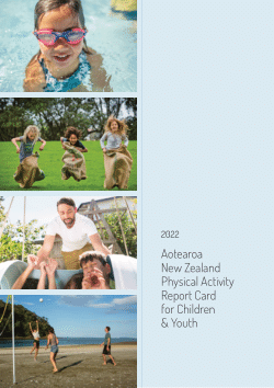 2022 Aotearoa New Zealand Physical Activity Report Card for Children and Youth