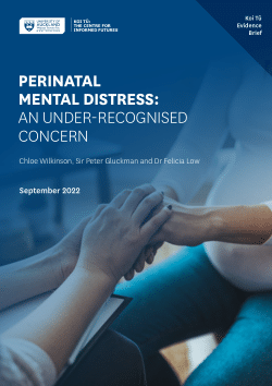Perinatal mental distress: An under-recognised concern