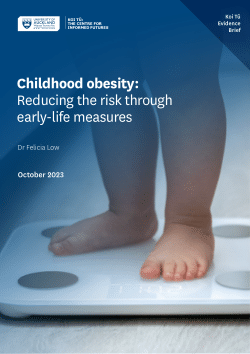 Childhood obesity: Reducing the risk through early-life measures